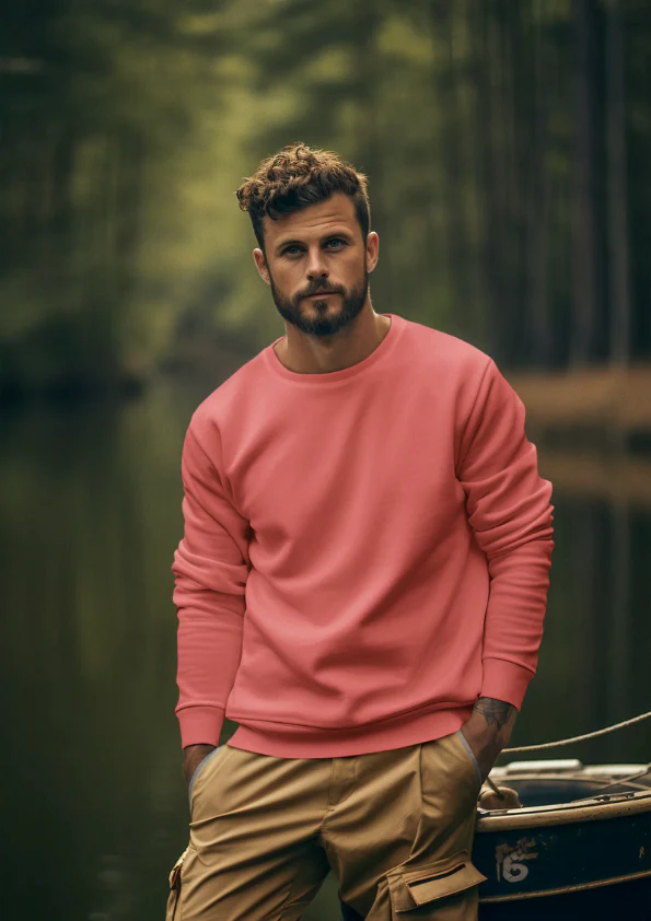 RC | Sweatshirt | Coral - Plus Sizes - Image 3