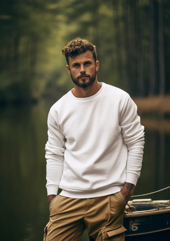 RC | Sweatshirt | White - Plus Sizes - Image 3